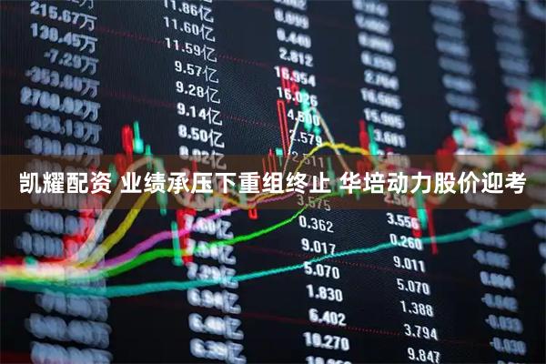 凯耀配资 业绩承压下重组终止 华培动力股价迎考