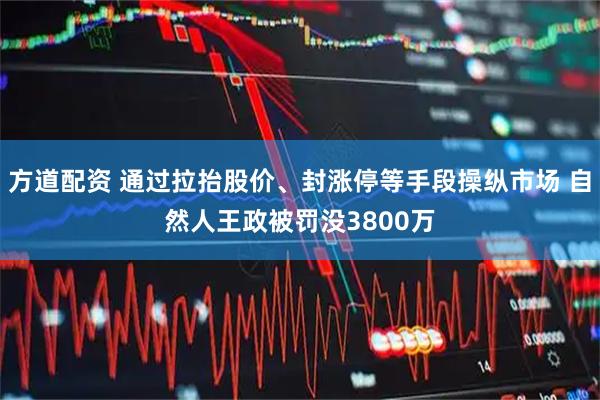 方道配资 通过拉抬股价、封涨停等手段操纵市场 自然人王政被罚没3800万