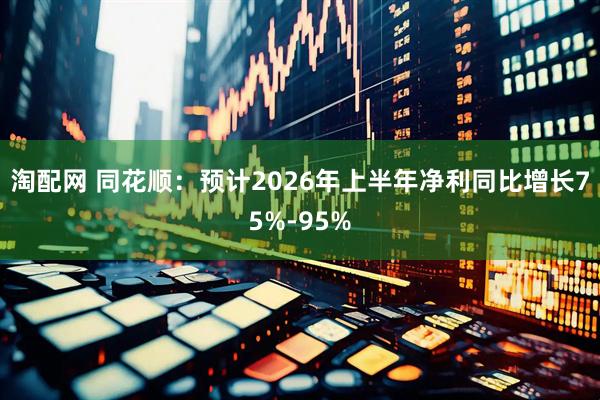 淘配网 同花顺:预计2026年上半年净利同比增长75%-95%